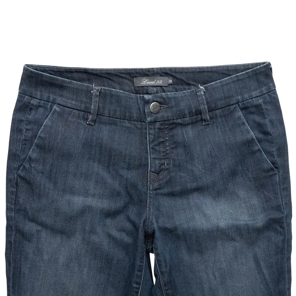 Anthropologie Level 99 Women's Denim Trouser Jeans Pants Size 29